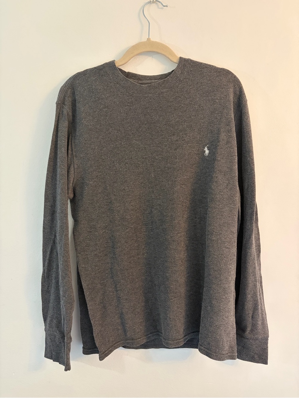 Polo Ralph Lauren Men's Long-Sleeve Crewneck Shirt - Gray